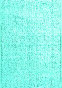 Persian Turquoise Traditional Rug, tr3844turq