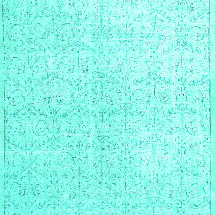 Persian Turquoise Traditional Rug, tr3844turq