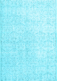 Persian Light Blue Traditional Rug, tr3844lblu