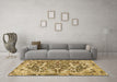 Machine Washable Animal Brown Traditional Rug in a Living Room,, wshtr3845brn