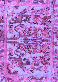 Animal Purple Traditional Rug, tr3845pur