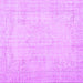 Square Machine Washable Persian Purple Traditional Area Rugs, wshtr3847pur