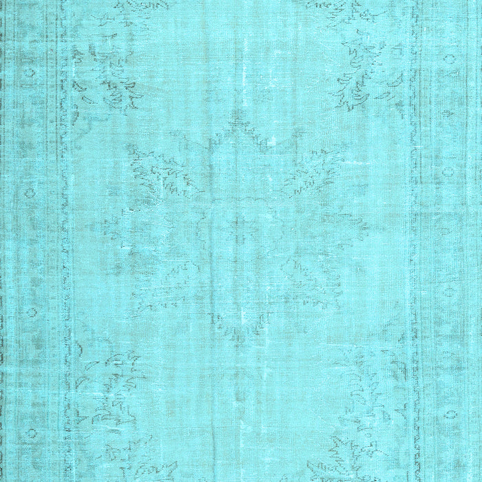 Machine Washable Persian Light Blue Traditional Rug, wshtr3847lblu