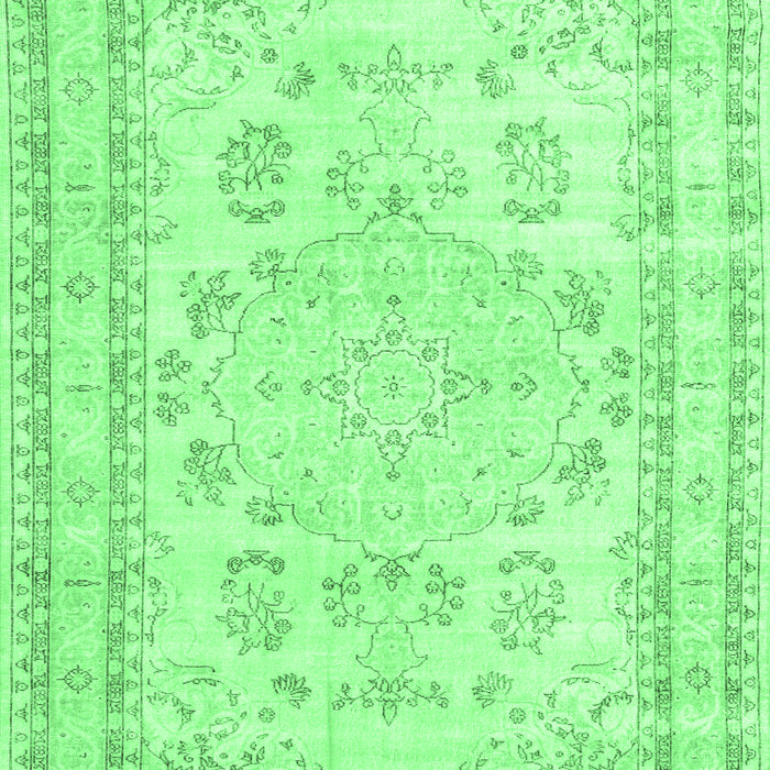 Persian Emerald Green Traditional Rug, tr3848emgrn