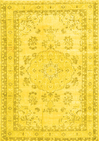 Persian Yellow Traditional Rug, tr3848yw