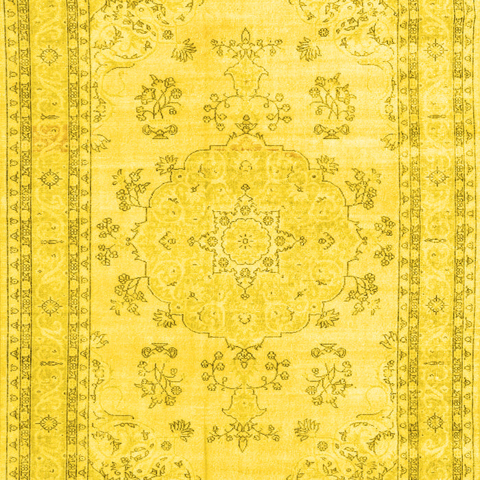 Persian Yellow Traditional Rug, tr3848yw