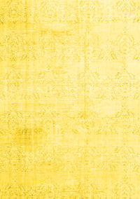 Persian Yellow Traditional Rug, tr3849yw