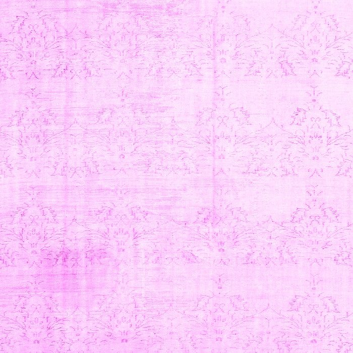 Machine Washable Persian Pink Traditional Rug, wshtr3849pnk