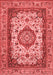 Medallion Red Traditional Area Rugs