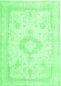 Persian Emerald Green Traditional Rug, tr3850emgrn