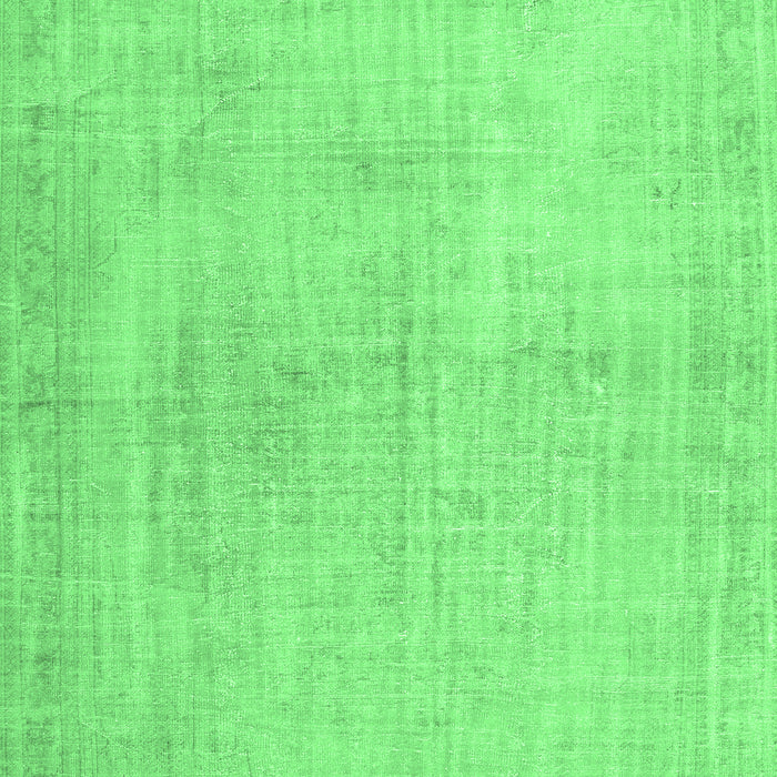 Machine Washable Persian Emerald Green Traditional Area Rugs, wshtr3851emgrn