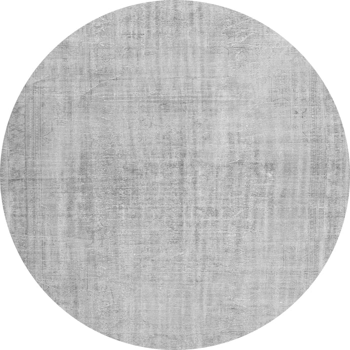 Square Persian Gray Traditional Rug, tr3851gry