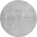 Square Persian Gray Traditional Rug, tr3851gry