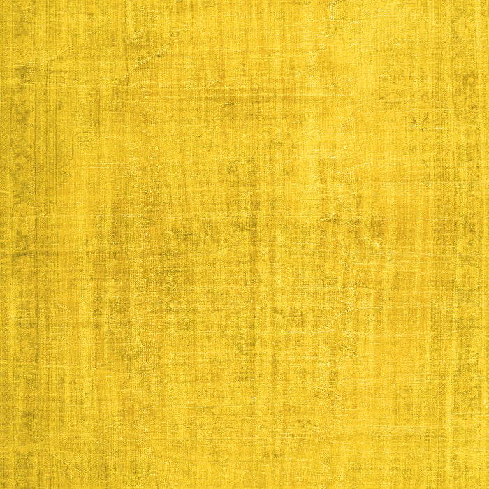 Machine Washable Persian Yellow Traditional Rug, wshtr3851yw