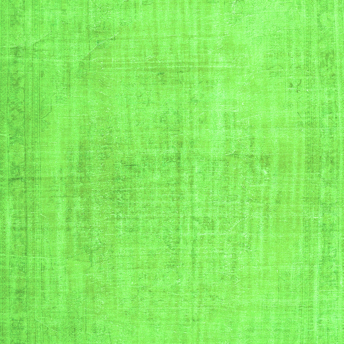 Serging Thickness of Machine Washable Persian Green Traditional Area Rugs, wshtr3851grn