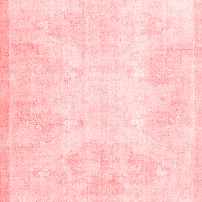 Machine Washable Persian Red Traditional Rug, wshtr3852red