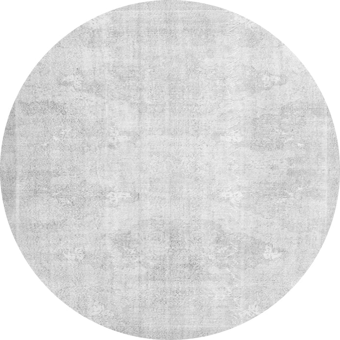 Machine Washable Persian Gray Traditional Rug, wshtr3852gry