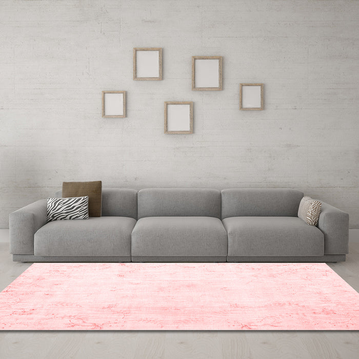 Traditional Red Washable Rugs