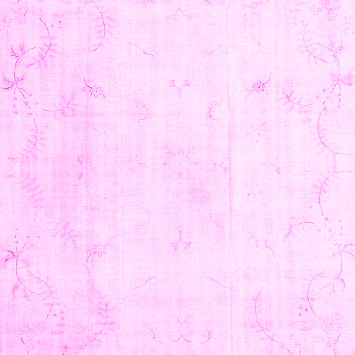 Machine Washable Persian Pink Traditional Rug, wshtr3853pnk