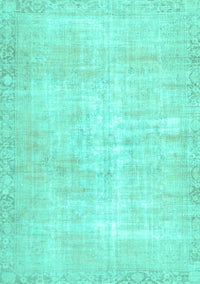 Persian Turquoise Traditional Rug, tr3854turq