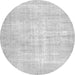 Square Persian Gray Traditional Rug, tr3854gry