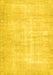 Persian Yellow Traditional Rug, tr3854yw