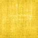 Square Persian Yellow Traditional Rug, tr3854yw