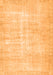 Serging Thickness of Machine Washable Persian Orange Traditional Area Rugs, wshtr3854org