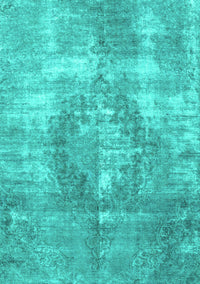 Persian Turquoise Traditional Rug, tr3855turq