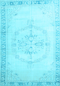 Persian Light Blue Traditional Rug, tr3856lblu