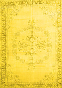 Persian Yellow Traditional Rug, tr3856yw