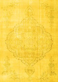 Persian Yellow Traditional Rug, tr3857yw