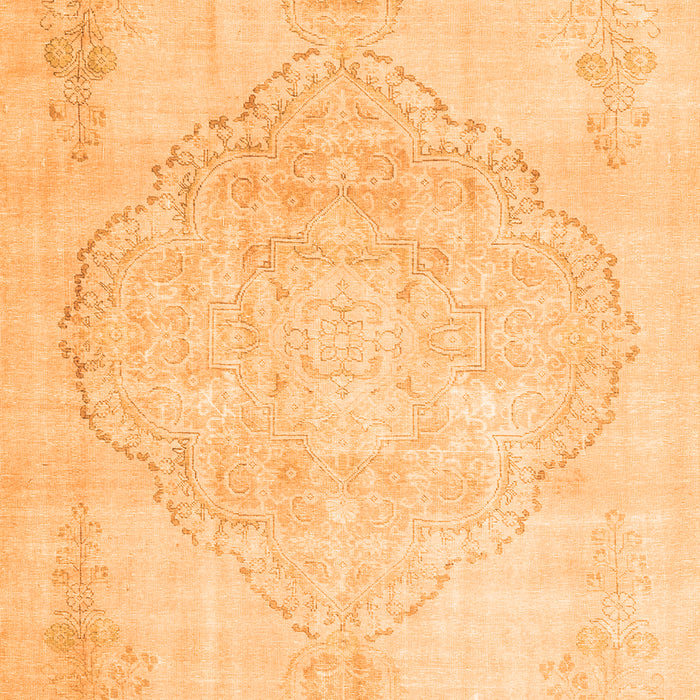 Persian Orange Traditional Rug, tr3857org