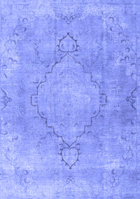 Persian Blue Traditional Rug, tr3858blu