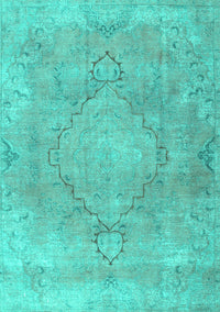 Persian Turquoise Traditional Rug, tr3858turq