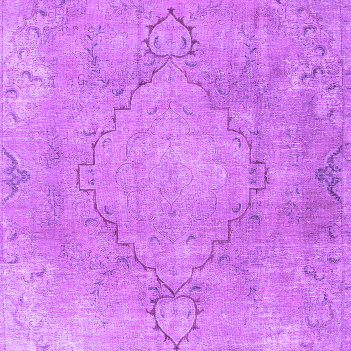 Machine Washable Persian Purple Traditional Area Rugs, wshtr3858pur