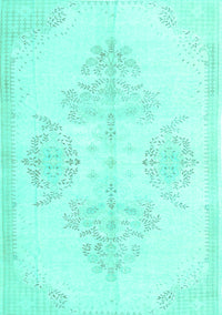 Persian Turquoise Traditional Rug, tr3859turq