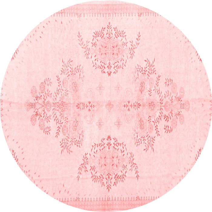 Machine Washable Persian Red Traditional Rug, wshtr3859red