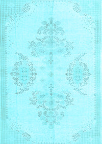 Persian Light Blue Traditional Rug, tr3859lblu