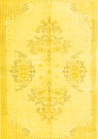 Persian Yellow Traditional Rug, tr3859yw