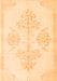 Persian Orange Traditional Rug, tr3859org