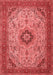 Medallion Red Traditional Area Rugs