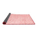 Trellis Red Modern Area Rugs