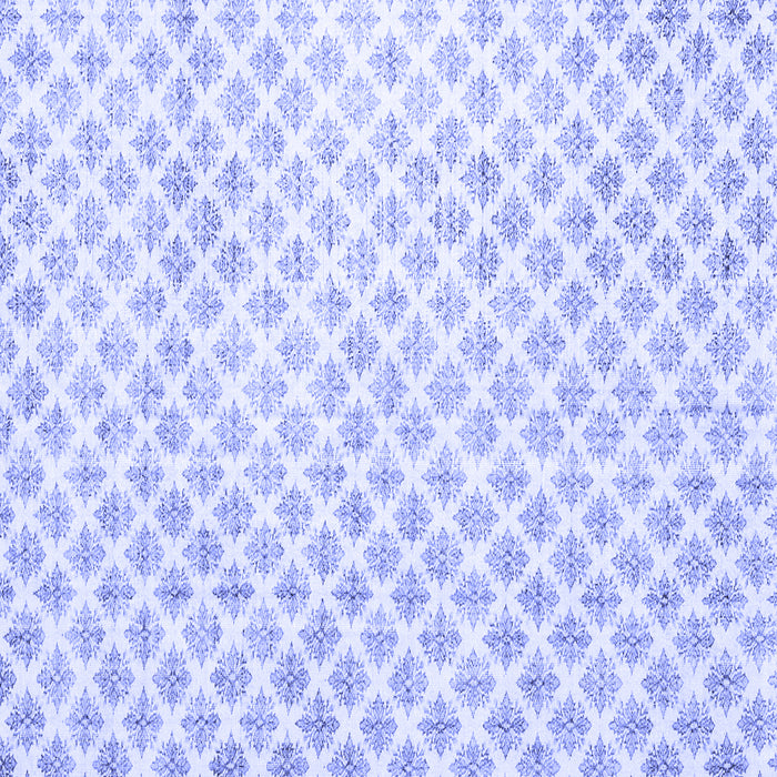 Square Trellis Blue Modern Rug, wshtr3860blu