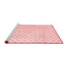 Modern Red Washable Rugs