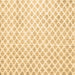 Square Trellis Brown Modern Rug, wshtr3860brn