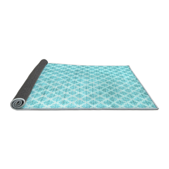 Sideview of Trellis Light Blue Modern Rug, tr3860lblu