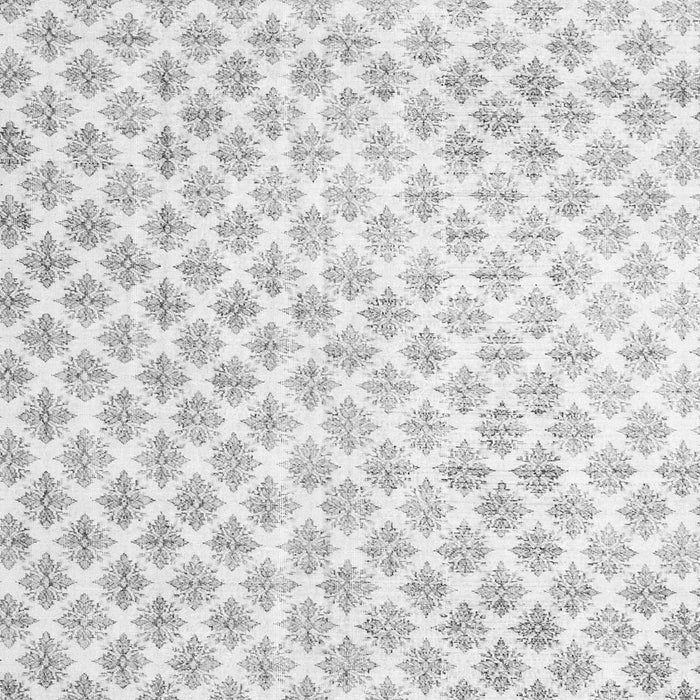 Serging Thickness of Trellis Gray Modern Rug, wshtr3860gry