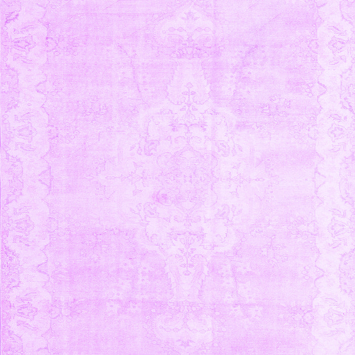 Machine Washable Persian Purple Traditional Area Rugs, wshtr3862pur