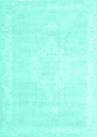 Persian Turquoise Traditional Rug, tr3862turq